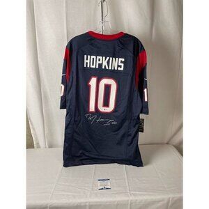 DeAndre Hopkins signed autographed Texans on field jersey Beckett